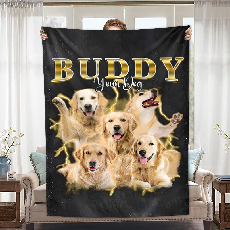 Personalized Picture Blanket Cool Present for Friend