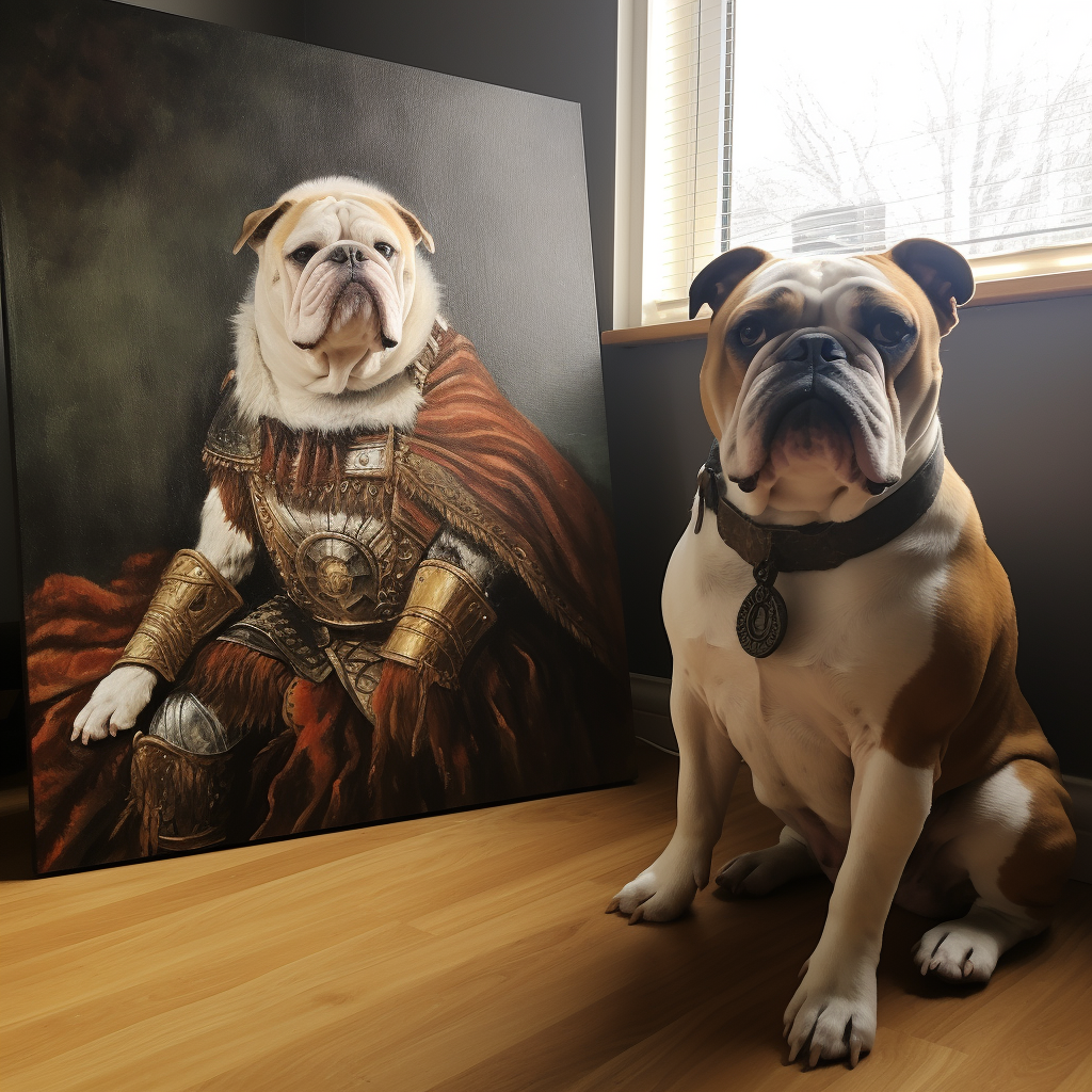 CanvasFarm Viking Canvas for Your Pet