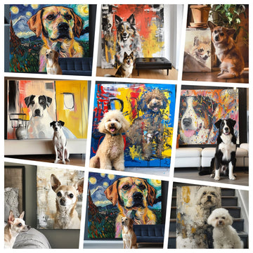 Custom Pet Canvas Collection 🎁