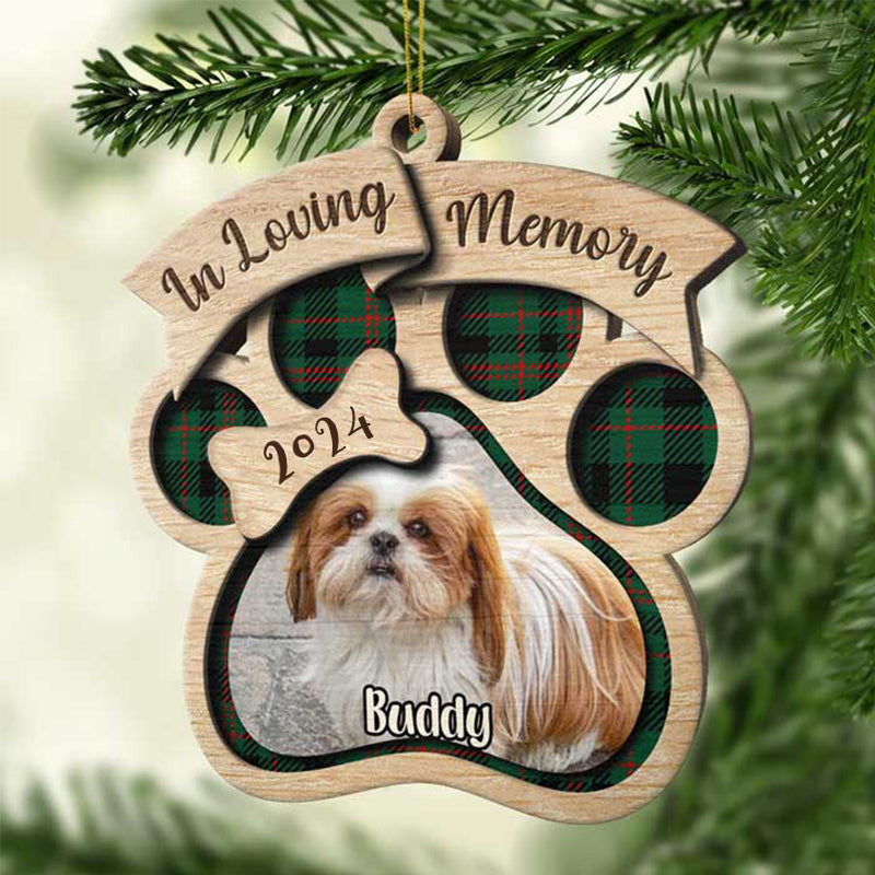 You Will Always In My Heart - Upload Image - Personalized Custom Wood Shaped Christmas Ornament