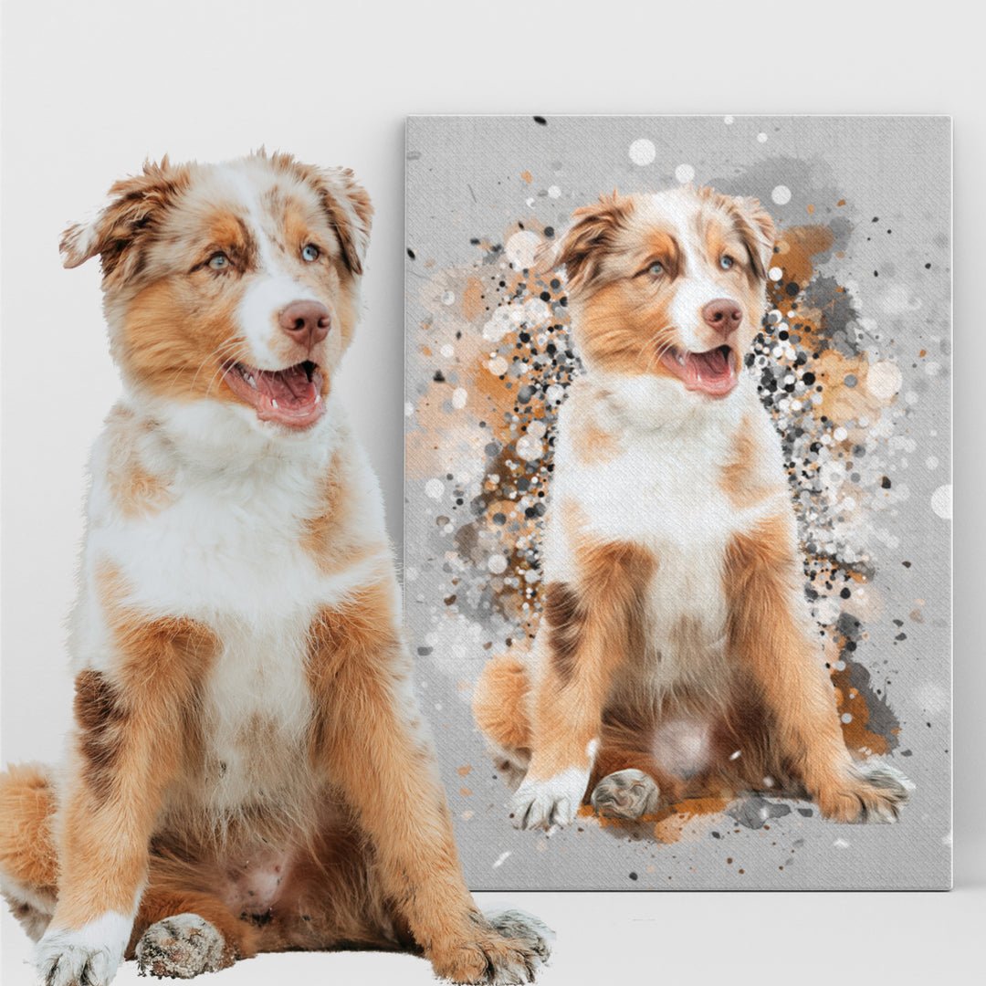 Personalized Pet Art Canvas – Celebrate Your Furry Friends