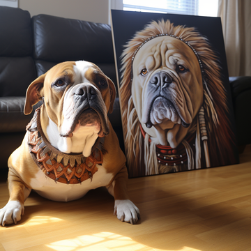 CanvasFarm Viking Canvas for Your Pet