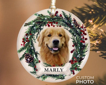 Personalized Pet Ornament Custom Dog Christmas Ornament